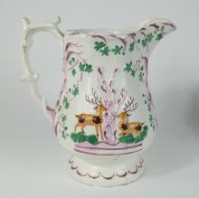 ANTIQUE STAFFORDSHIRE PITCHER