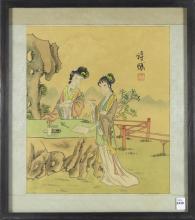 CHINESE PAINTING ON SILK