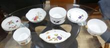 ROYAL WORCESTER "EVESHAM" SERVING BOWLS
