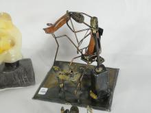 8 DENTIST SCULPTURES & CANDLE