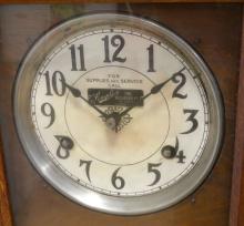 ANTIQUE TIME CLOCK