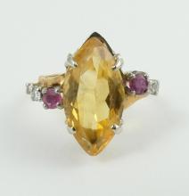 LADIES' GEMSTONE RING