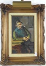 VINTAGE PORTRAIT OIL