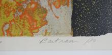 ED BARTRAM ETCHING