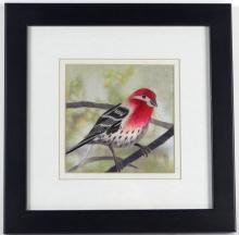 SET OF FOUR EMBROIDERED ARTWORKS