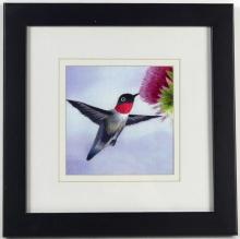 SET OF FOUR EMBROIDERED ARTWORKS