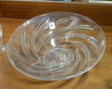 STUART CRYSTAL BOWL AND CORDIALS