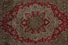 PERSIAN SILK AND WOOL RUG