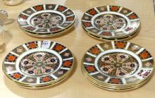 DERBY "IMARI 1128" BREAD AND BUTTER PLATES