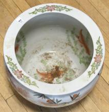 CHINESE PORCELAIN FISH BOWL