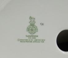 ROYAL DOULTON "LUNCHTIME"