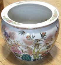 CHINESE PORCELAIN FISH BOWL