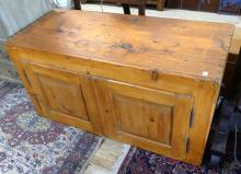 ANTIQUE PINE CONSOLE CABINET