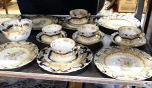 R.S. PRUSSIA "VIERSA" PORCELAIN DISHES