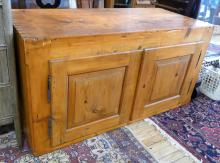 ANTIQUE PINE CONSOLE CABINET