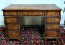 LEATHER TOP DESK