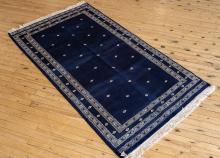 PERSIAN SILK AND WOOL RUG