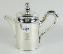 CONTINENTAL SILVER JUG & TRAY