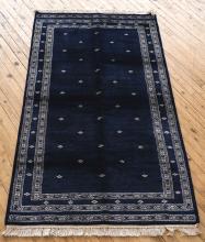 PERSIAN SILK AND WOOL RUG