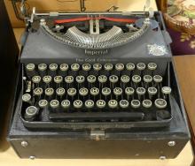 PROJECTOR AND TYPEWRITER
