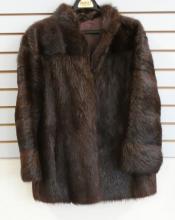 TWO LADIES' FUR COATS