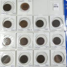 CANADIAN LARGE CENTS
