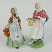 TWO ROYAL DOULTON FIGURINES