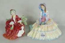 2 ROYAL DOULTON FIGURINES