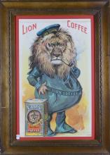 LION COFFEE ADVERTISEMENT