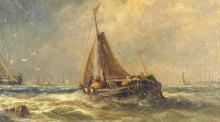 ANTIQUE OIL ON CANVAS