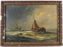 ANTIQUE OIL ON CANVAS