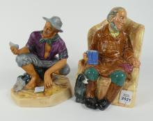 2 ROYAL DOULTON FIGURINES