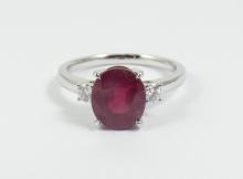 RUBY & DIAMOND RING