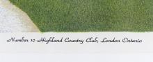 JONATHON HAYES HIGHLAND COUNTRY CLUB PRINT