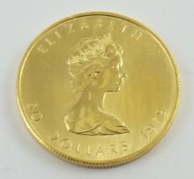 CANADIAN GOLD COIN - no tax