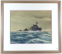 ANTIQUE BRITISH SCHOOL WATERCOLOUR