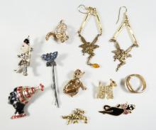 FIGURAL COSTUME JEWELLERY