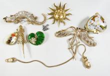 FIGURAL COSTUME JEWELLERY