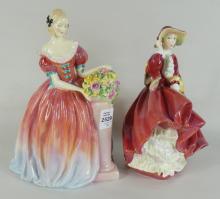 2 ROYAL DOULTON FIGURINES