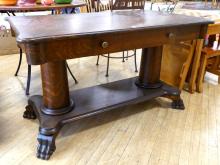 OAK LIBRARY DESK