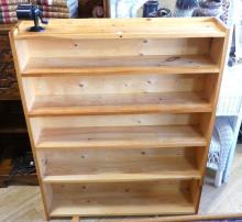 PINE BOOKSHELF