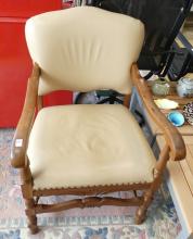 VINTAGE WALNUT ARMCHAIR