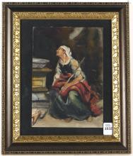 ANTIQUE WATERCOLOUR
