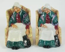 PAIR ROYAL DOULTON FIGURINES