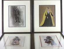 SET OF STRATFORD THEATRE COSTUME PRINTS