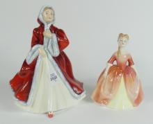 2 ROYAL DOULTON FIGURINES