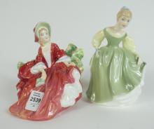 2 ROYAL DOULTON FIGURINES