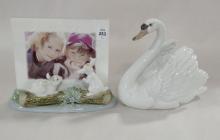LLADRO FIGURINE AND FRAME