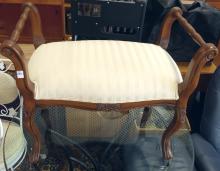 VINTAGE VANITY BENCH
