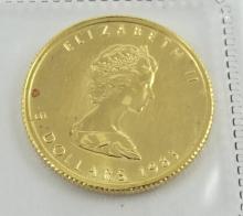 CANADIAN GOLD COIN - no tax